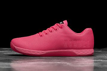 Men's Nobull Neon Pink Trainers Pink | SG H2341A